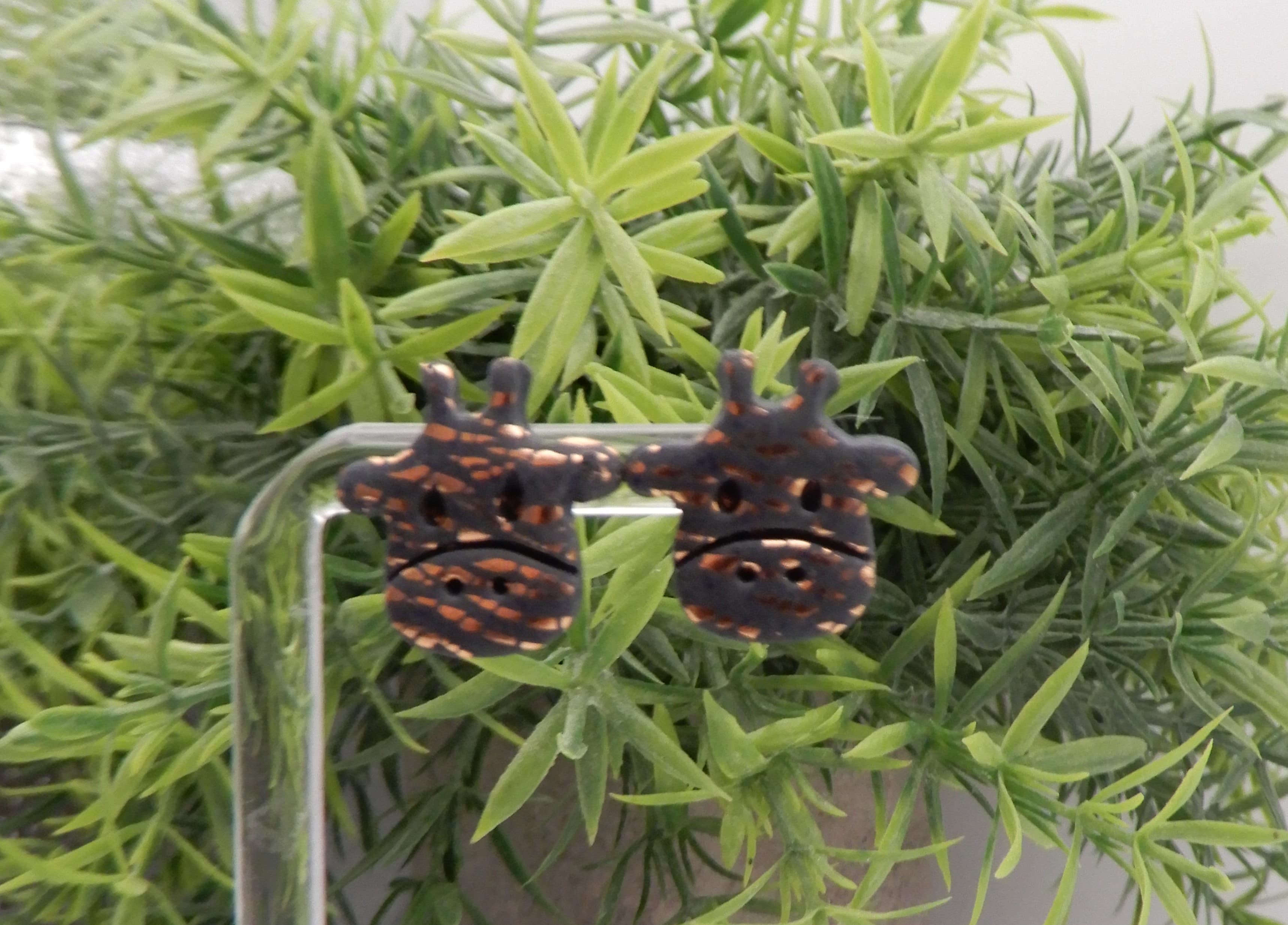 Animal Lover's Giraffe Stud Earrings